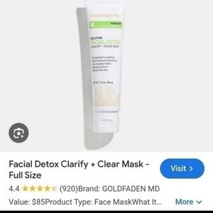 GOLDFADEN MD FACIAL DETOX CLARIFY & CLEAR MASK